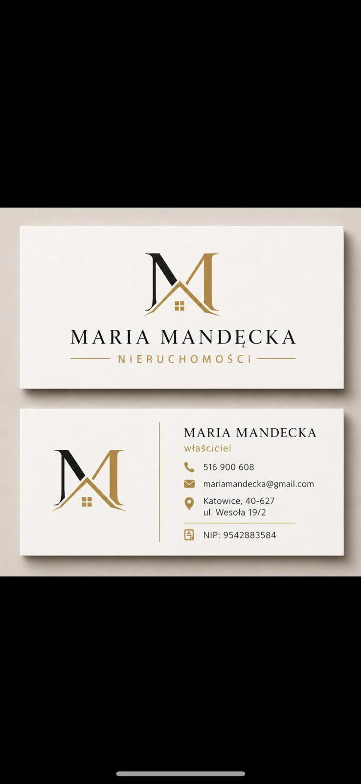 Logo Maria Mandecka Nieruchomości
