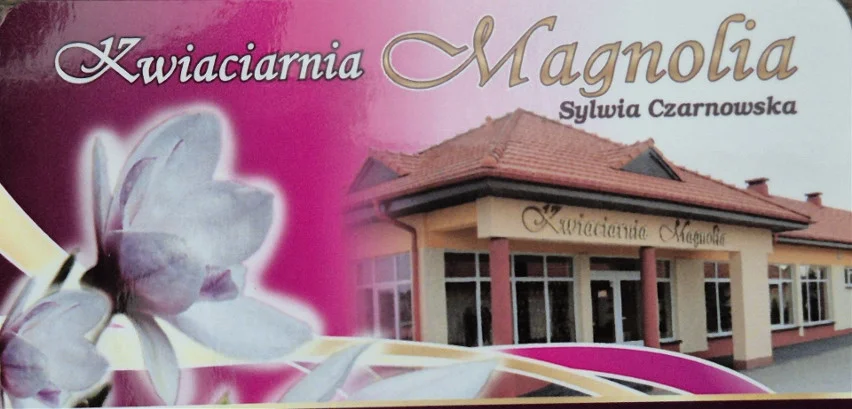 Logo Kwiaciarnia Magnolia - Sylwia Czarnowska